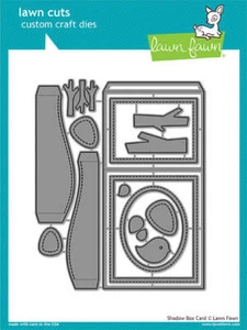 Lawn Fawn Shadow Box Card Die Set LF1486 3-D Cardmaking - Picture 1 of 2