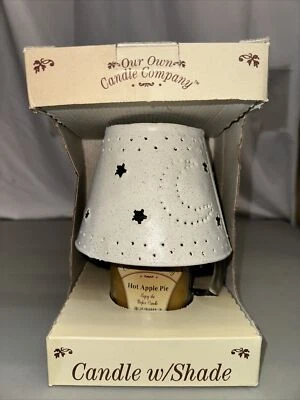 Lo último vela perfumada pastel de manzana en tarro de albañil nuestra propia compañía de velas con sombra 100 Foto 1 de 4