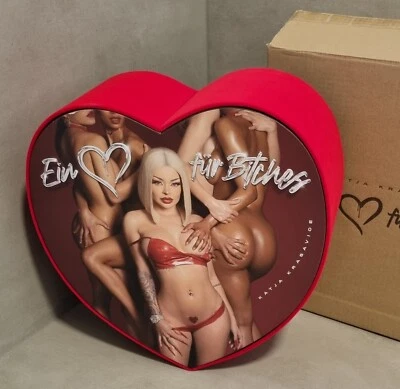 Katja Krasavice - Ein Herz Für Bitches | Album CD Box NEU & OVP Deutschrap  - Bild 1 von 4