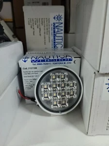 Faretto Tondo Led Nautica 12/24 Volt - Foto 1 di 1