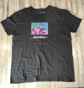 Pink Dolphin Sz XLarge Dolphins T-SHIRT Black - Picture 1 of 8