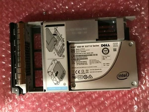 2THX8 DELL INTEL S3710 200GB SSD SATA 6GB/s 3.5" SSD SSDSC2BA200G4R 02THX8 R530 - Picture 1 of 1