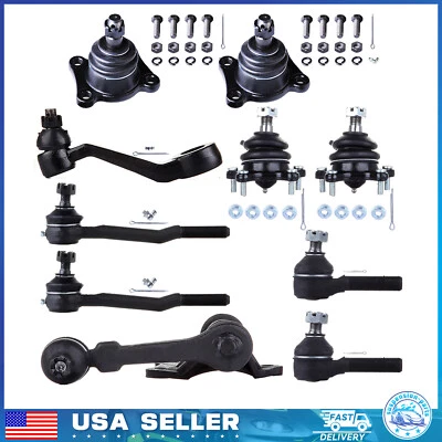 10 Front Outer Tie Rod Ends Ball Joints For 1989-1998 Toyota Pickup 4Runner T100 - Image 1 of 4
