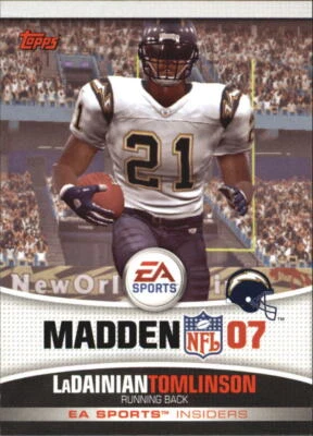 2006 Topps EA Sports Madden #3 LaDainian Tomlinson Card - Image 1 of 2