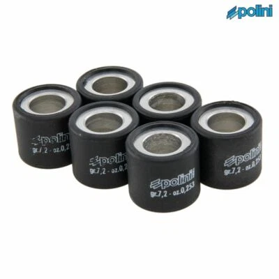 Polini P242389 Rodillos Variador 11,5 G Derbi 250 GP 1 2006-2006 - Imagen 1 de 2