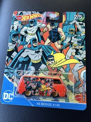 Hot Wheels Pop Culture DC 66 Dodge A100 Van Batman 2022 NUEVO Foto 1 de 4