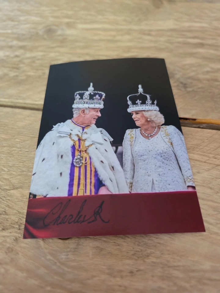 PRINZ CHARLES / KING CHARLES / ENGLAND Repro-Autogramm -ca. 10x14 - (933) - Bild 1 von 1