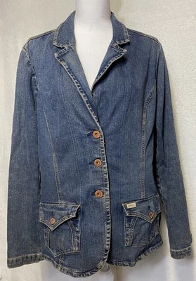 Blazer vaquero azul Levi Strauss para mujer talla XL Foto 1 de 4