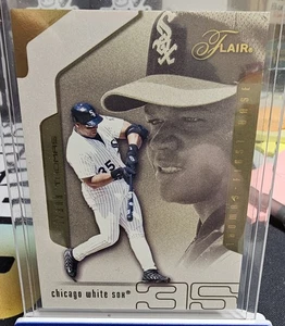FRANK THOMAS 102/175 2002 Flair Collection Parallel #80 Chicago White Sox Legacy - Picture 1 of 2