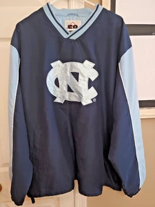Vintage 58 Sports UNC North Carolina Tarheels Pullover Windbreaker Jacket XL - Picture 1 of 9