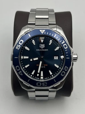 Reloj TAG Heuer Aquaracer azul para hombre - WAY101C.BA0746 Foto 1 de 4
