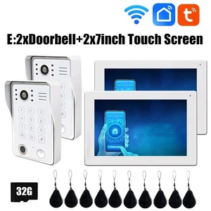 7 Zoll Smart Türklingel mit App Steuerung | Fingerabdruck, IC Karte, PIR Sen/sor - Bild 1 von 31