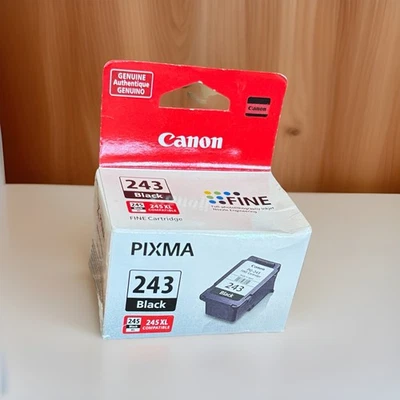 Canon Pixma PG-243 Black Ink Cartridge High Yield compatible 245xl Genuine - Image 1 of 4