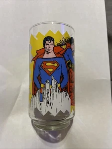 Vintage DC Superman Glas Pepsi 1978 - Bild 1 von 2