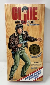 Figura de acción GI Joe Action Pilot Segunda Guerra Mundial 1995 50 aniversario edición limitada - Imagen 1 de 8