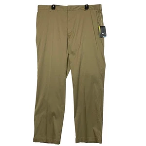 Nike Golf Dri Fit hellbraune Hose Größe 40 x 32 neu mit Etikett - Bild 1 von 9
