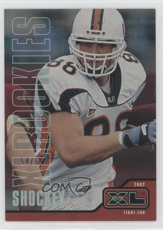 2002 Upper Deck XL XL Rookies Holofoil /65 Jeremy Shockey #549 Rookie RC - Image 1 of 2