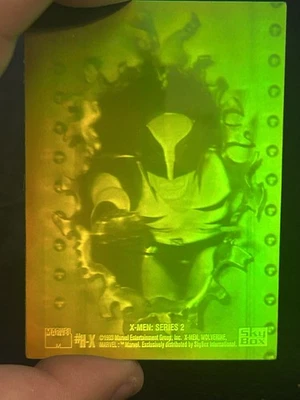 1993 SKYBOX MARVEL X-MEN SERIES 2 HOLOGRAM CARD H-X WOLVERINE RARE AVENGERS - Image 1 of 4