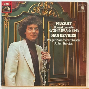 HAN DE VRIES Mozart Oboenkonzerte KV 314/294b Ex+ 1978 HMV 1C 065-03 351 Q LP - Picture 1 of 2