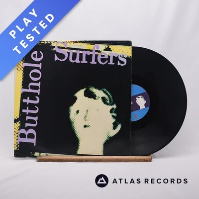 Butthole Surfers Psychic... Powerless... Another Man's Sac LP Vinyl - VG+/VG+ - Image 1 of 4