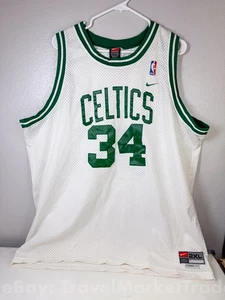 Paul Pierce #34 Boston Celtics NBA Authentic Sewn Nike Swingman Jersey Men's 2XL - Picture 1 of 5