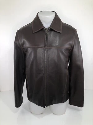 MARC NEW YORK - Masculino Sm. Jaqueta pesada LEATHER BOMBER FLIGHT - EXCELENTE - Imagem 1 de 4