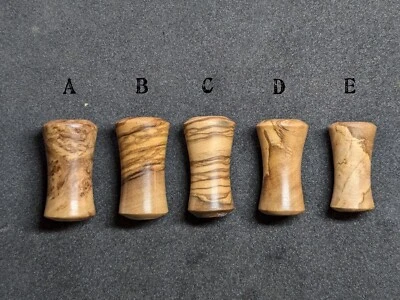 Fishing reel knob Olive root Abu Daiwa - Pomelli mulinello pesca radica olivo - Immagine 1 di 4