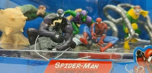 Marvel Spider-Man 5Pc Figurine Playset Venom Doc Ock Sandman Green Goblin Disney - Picture 1 of 7