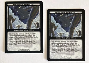 Dropship Intercept (2) Battletech CCG Missione Mechwarrior - Foto 1 di 2