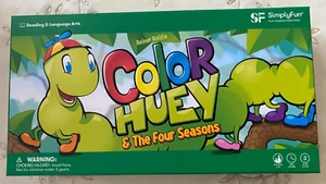 SIMPLY FUN "COLOR HUEY" GAME CHILD DEVELOPMENT COLORS, READING & LANGUAGE ARTS - Picture 1 of 10