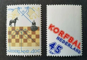 1978 NIEDERLANDE NIEDERLANDE SET SPORT KORFBAL SCHACH SEHR GUTER ZEIT - Bild 1 von 1