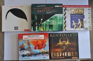 Hörbücher 5 x - K.  FOLLETT - Eisfieber - Der fünfte Elefant - Wenn die Mäuse - Bild 1 von 5