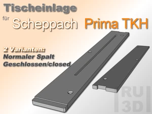 Tischeinlage f. Scheppach Prima TKH Tischkreissäge, Einlegeplatte, Ersatzteil - Picture 1 of 8