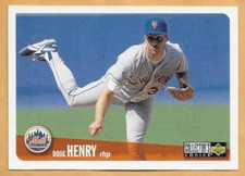 DOUG HENRY NEW YORK METS #627 - UPPER DECK COLLECTOR'S CHOICE NM-MT 1996