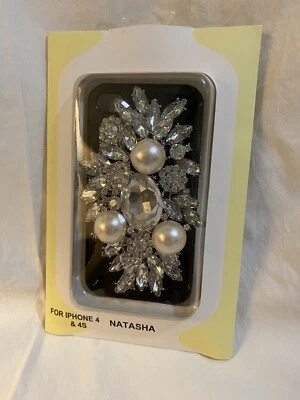 Estuche Rígido Natasha Couture Cristal iPhone 4/4s Nuevo en Paquete Foto 1 de 3