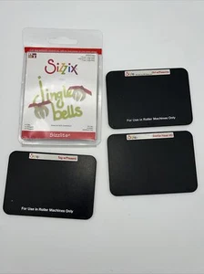Sizzix Lot of 4 Dies Cutters Assortment Holiday Christmas Jingle Santa Tag - Picture 1 of 8