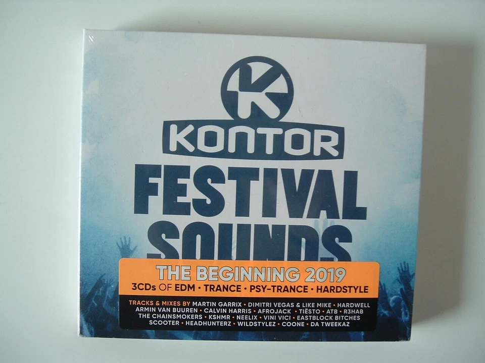Kontor - Festival Sounds, The Beginning 2019, Neu OVP, 3 CD Set, 2019 - Bild 1 von 1
