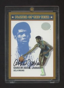 2001 FLEER GREAT OF THE GAME KAREEM ABDUL JABBAR AUTOGRAPH SP #ED 39/69 HOF RARE - Picture 1 of 2