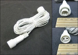 2 Pin Male to 2 Pin Female LED Light White Extension Cable (6 m) - Picture 1 of 1
