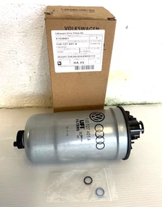 VW GOLF MK4 BORA AUDI A3 A4 A6 1997-2005 1.9 TDI DIESEL FUEL FILTER NEW GENUINE - Picture 1 of 6