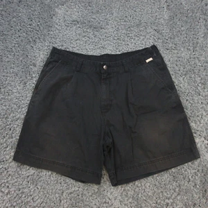 Pantalones Cortos Kahala Para Hombre 38 Negro Resistente a la intemperie Cintura Elástica Plisada Chino 36x6* - Imagen 1 de 21