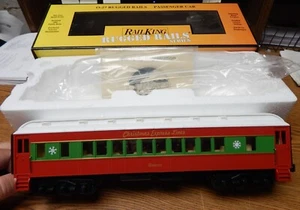 MTH RAIL KING 33-6247 CHRISTMAS DANCER MADISON COACH CAR NIB O27 SCALE RARE LQQK - Picture 1 of 4