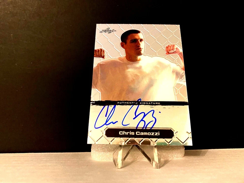 Chris Camozzi Auto 2011 Leaf Metal MMA UFC On Card Rookie Autograph FREE SHIP - Image 1 of 1