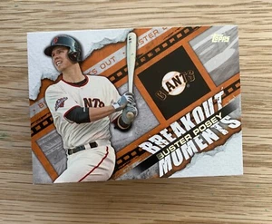 Buster Posey 2014 Topps #BM-1 Breakout Moments - Picture 1 of 1