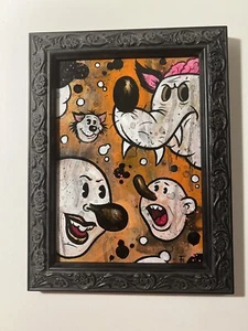 Original All The Better… Painting By Frank Forte 7x9 Acrylic On Canvas board - Picture 1 of 3
