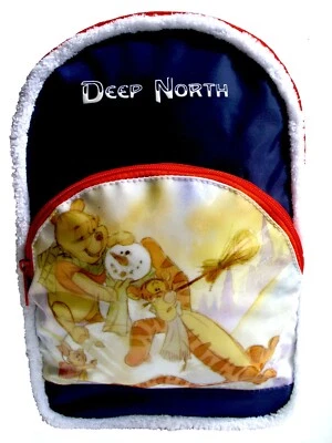 Disney Rucksack Kindergarten Tasche Winnie the Pooh Polyamid blau neu - Bild 1 von 3