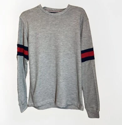 Company 81 Men’s Gray Long Sleeve Pullover Casual Thermal Shirt,Winter|SZ:Small - Image 1 of 4