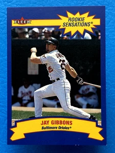 2002 Fleer Rookie Sensations /1500 Jay Gibbons #6RS - Bild 1 von 2