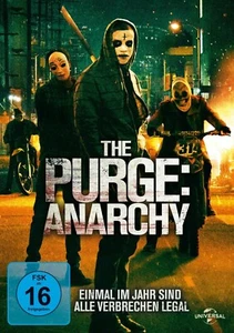 CARMEN EJOGO,ZACH GILFORD FRANK GRILLO - THE PURGE - ANARCHY DVD NEW - Picture 1 of 2