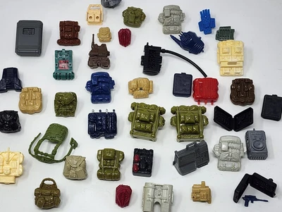 Lot of  Vintage 80s G.I. Joe ARAH Army Backpacks, Utility bags, Military Cases - Image 1 of 4